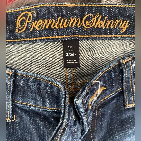 Gap jeans premium quality size 2 / 26 - Picture 3 of 3